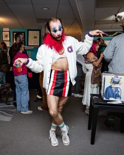 Don’t be a Clown & get down with us 10/24 for our off the wall Halloween shindig & 7 year anniversary