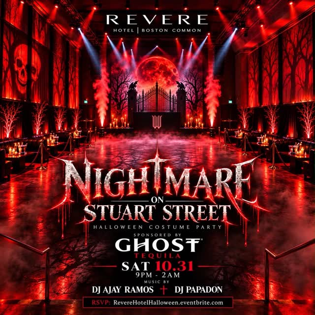 NIGHTMARE ON STUART STREET - Halloween Costume Party