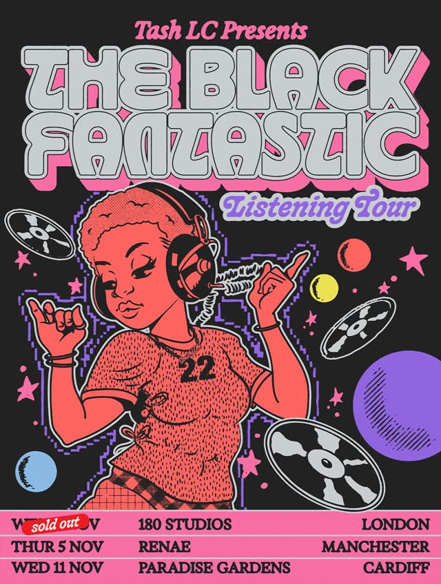 Tash LC Presents THE BLACK FANTASTIC Listening Tour