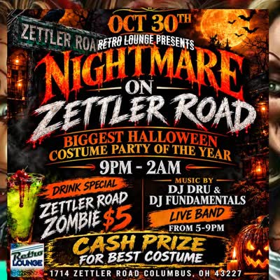 Nightmare on Zettler Road Halloween Weekend