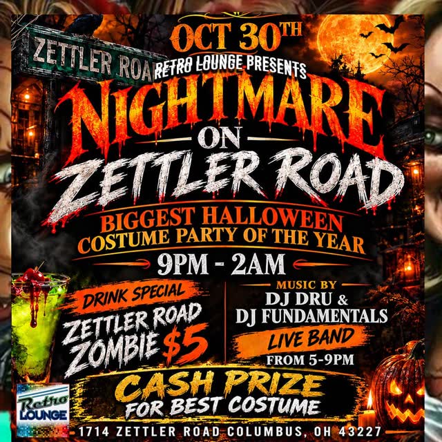 Nightmare on Zettler Road Halloween Weekend