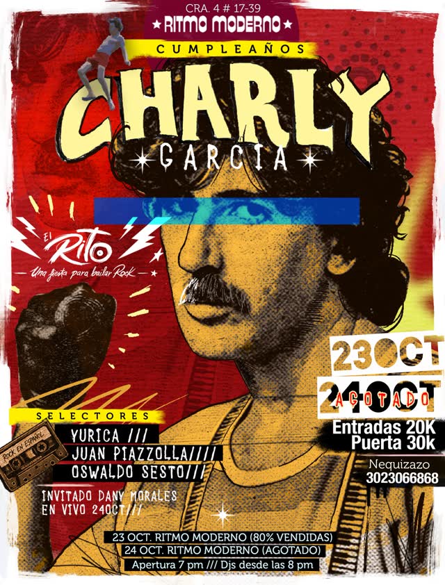 EL RITO CELEBRA A CHARLY GARCÍA