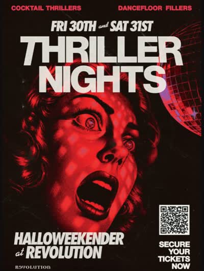 Thriller Nights Halloweener at Revolution