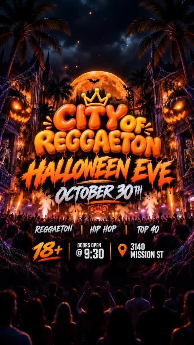 CITY OF REGGAETON: HALLOWEEN EVE