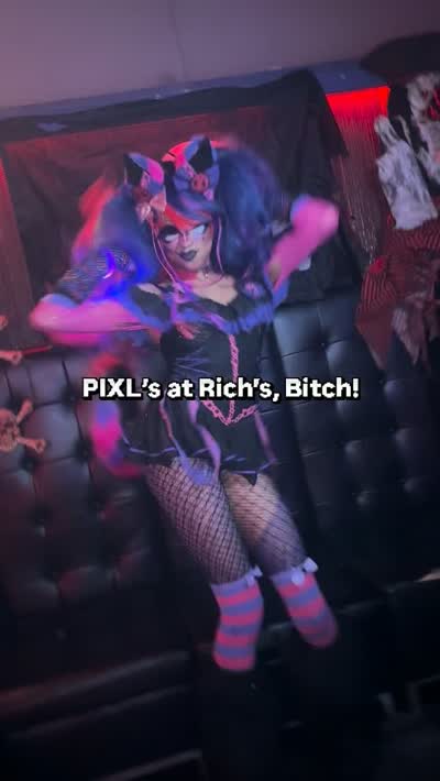 girl it’s literally THIS THURSDAY 😭💿👾 PIXL is taking over @richssandiego on October 22nd 💜 Get cute and come party with us! 🎀