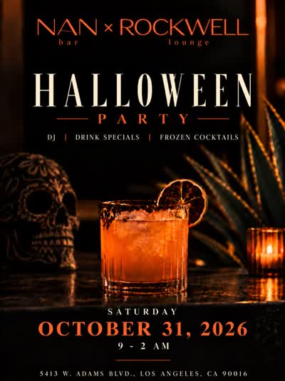 NAN × ROCKWELL 🎃 Halloween After Dark