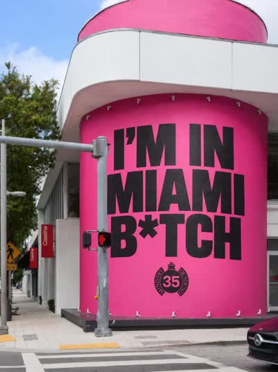We’re back in Miami B*TCH 🪩