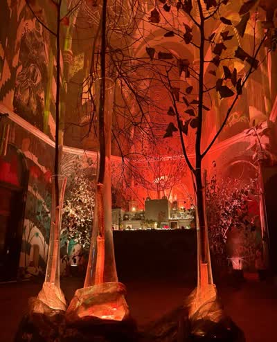 Samhain viering in Ruigoord