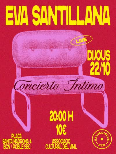 Ens fa molta il·lusió rebre @evasantillana00 a casa, amb música nova ❤️‍🔥