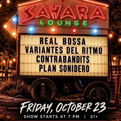 Real Bossa, Variantes Del Ritmo, Contrabandits, Plan Sonidero
