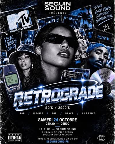 RETROGRADE — BACK TO THE 90'S & 2000'S