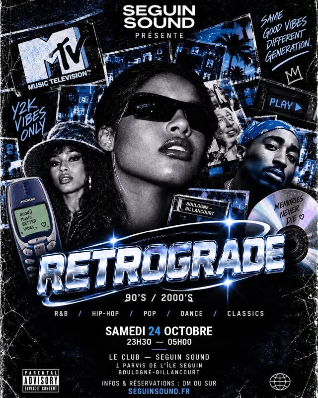 RETROGRADE — BACK TO THE 90'S & 2000'S