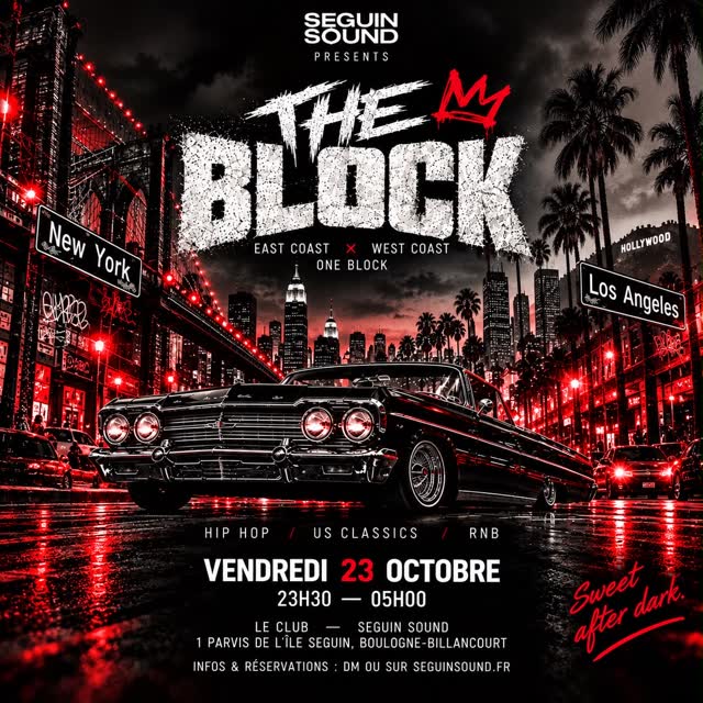THE BLOCK — EAST COAST × WEST COAST