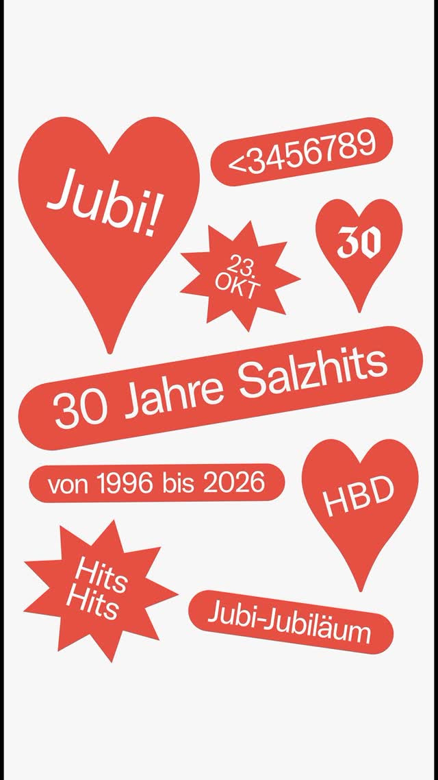 Jubihui, 30 Jahre Salzhits!