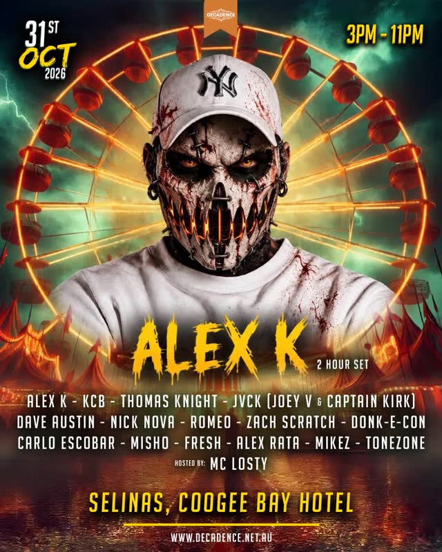 DECADENCE HALLOWEEN 2026