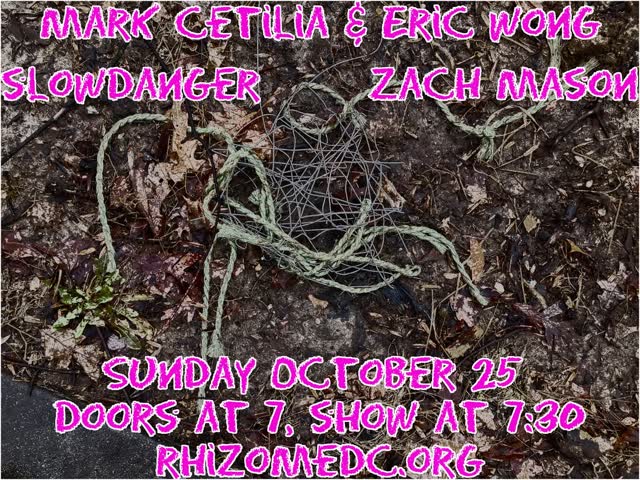 Mark Cetilia & Eric Wong / slowdanger / Zach Mason
