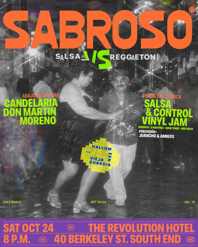 SABROSO HALLOWEEN: SALSA vs REGGAETON