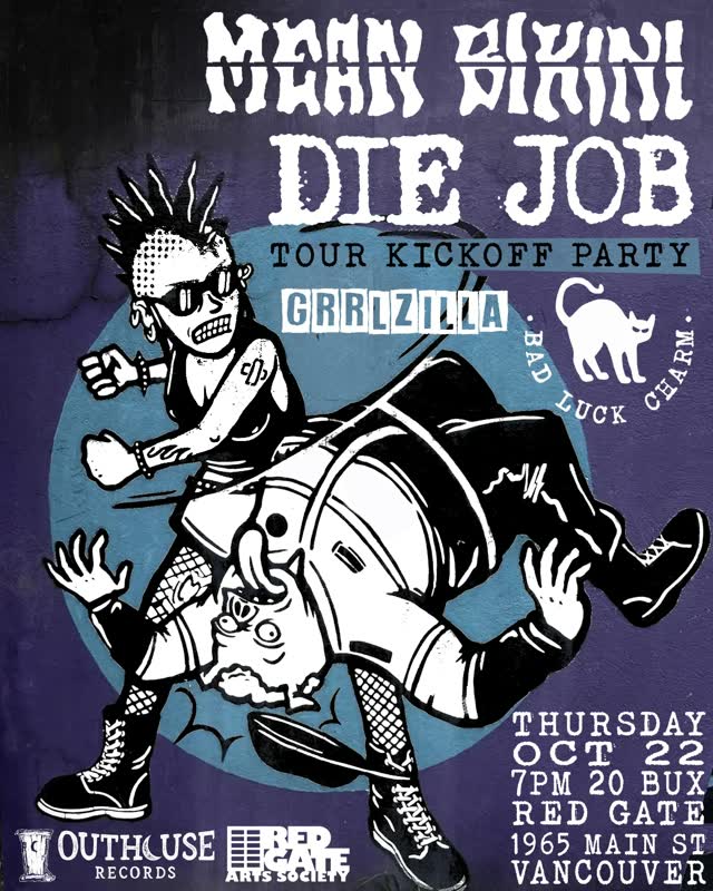 @diejobpunk and @mean.bikini.official western Canada tour
