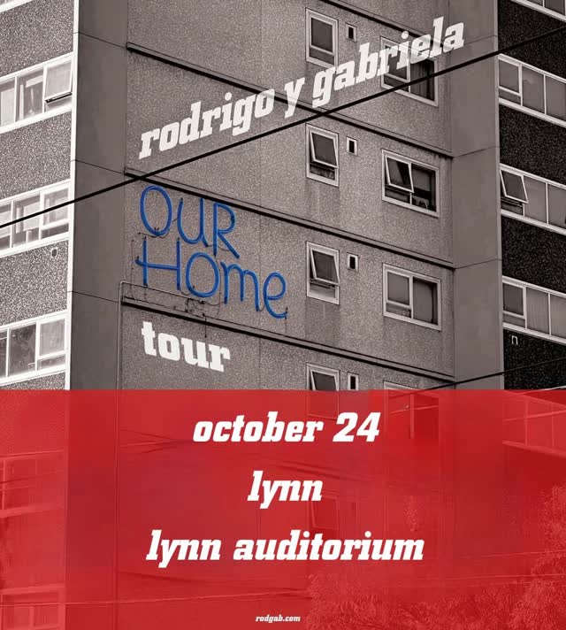 Ticket giveaway alert! We’re giving away two tickets to Rodrigo y Gabriela’s show at Lynn Auditorium on October 24th, 2026.