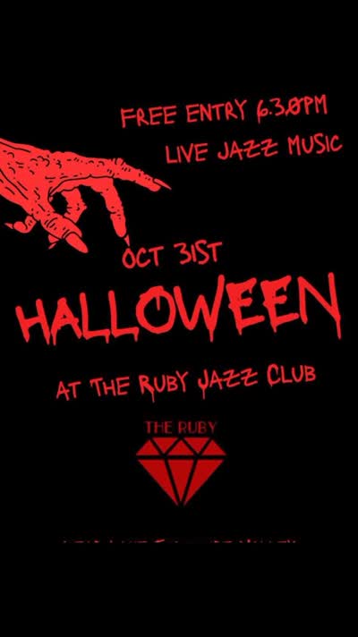 Halloween Live Jazz Music