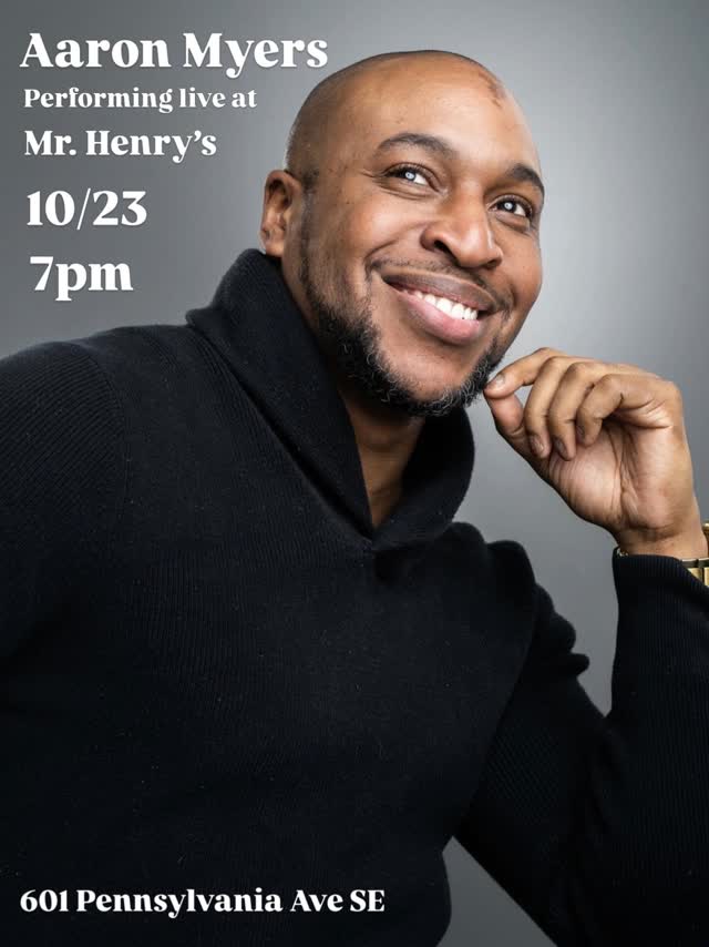 Come See Aaron Myers next week!