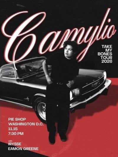 Camyllo Take My Bones Tour 2026