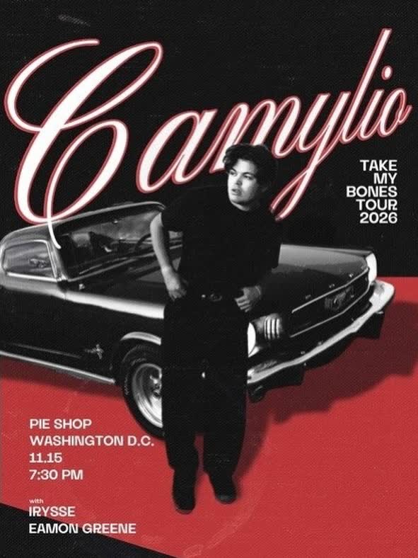 Camyllo Take My Bones Tour 2026