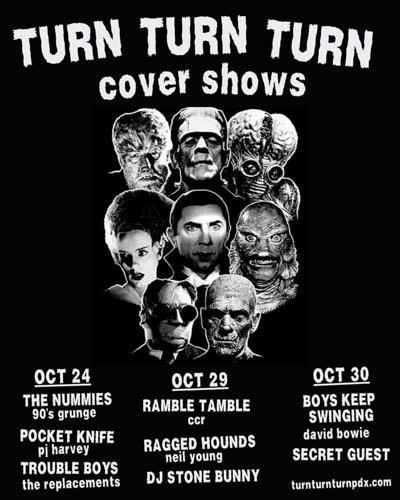 TURN TURN TURN cover shows