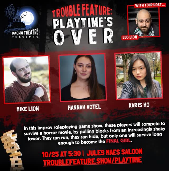 Trouble Feature: Final Girl Improv Show