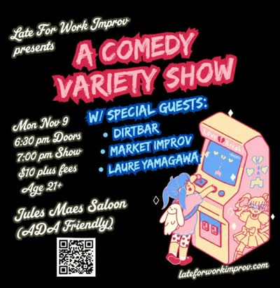 SKETCH COMEDY! IMPROV! CHARACTER WORK!