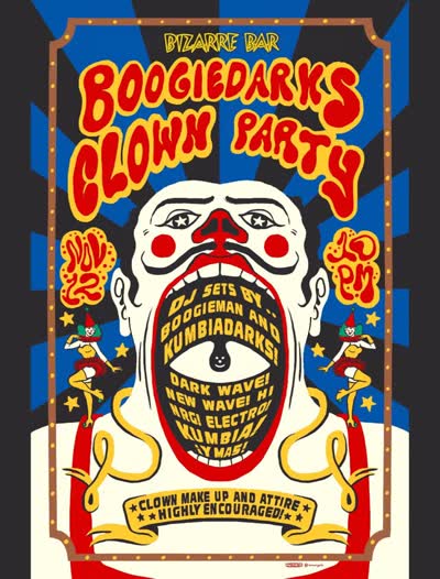 BOOGIEDARKS CLOWN PARTY