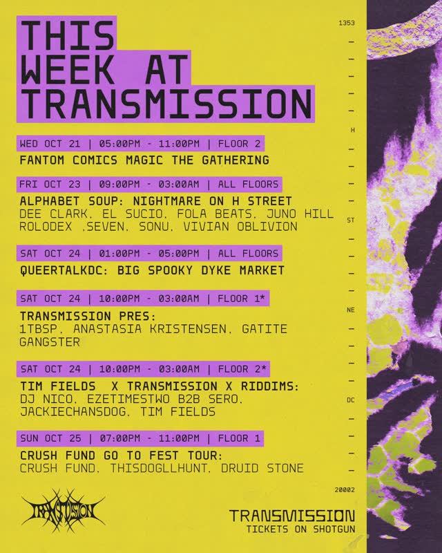This week at Transmission