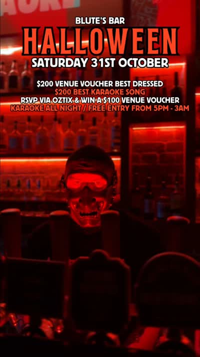 Blute's Bar Halloween