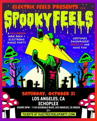 Spooky Feels: A Halloween Indie Rock + Electronic Dance Party