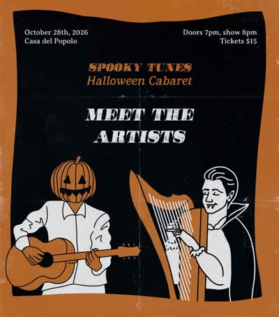 Spooky Tunes Halloween Cabaret - Meet The Artists