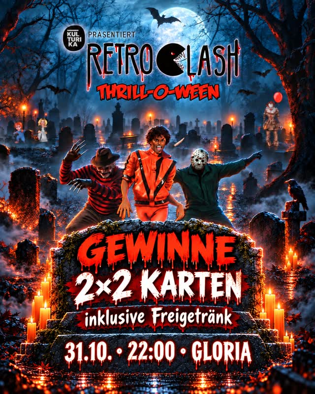 RETRO CLASH – THRILL-O-WEEN!
