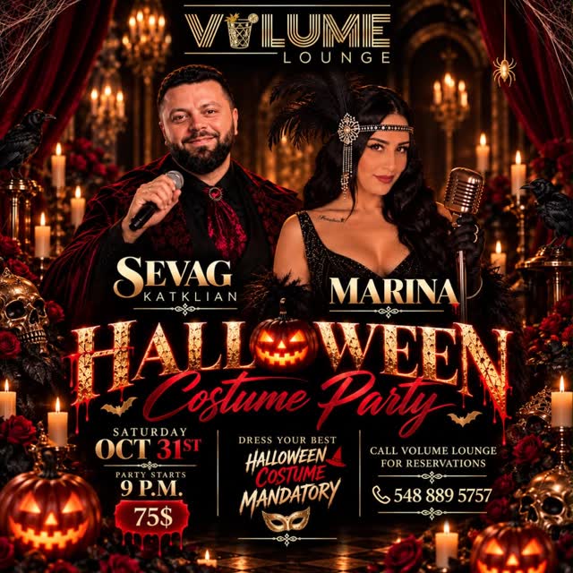 Halloween party at VOLUME LOUNGE