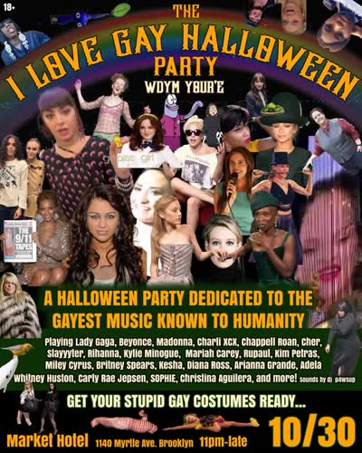 I LOVE GAY HALLOWEEN 💀 A SPOOKY GAY POP PARTY🎃