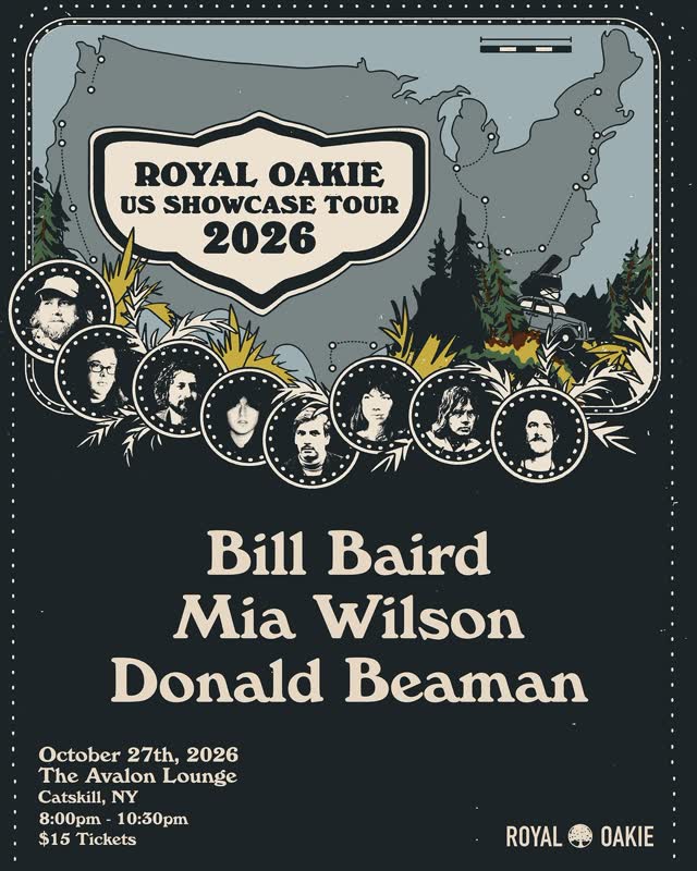 Bill Baird, Mia Wilson, and Donald Beaman play @theavalonlounge