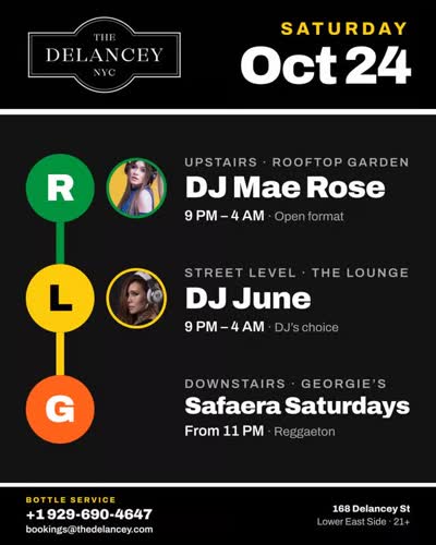 Safaera Saturdays / DJ Mae Rose / DJ June