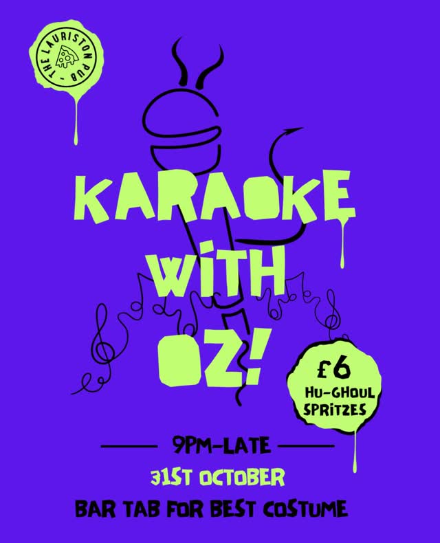 Karaoke with Oz!