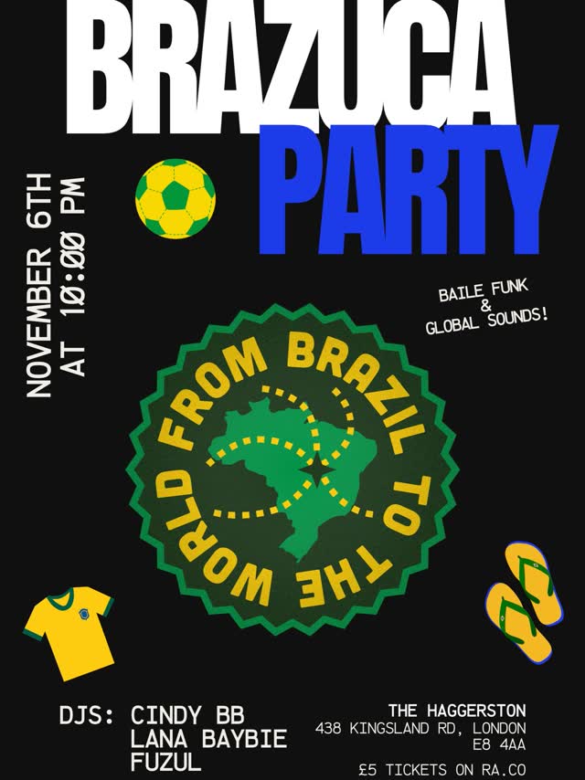 Baile Funk Party Extravaganza at The Haggerston in Dalston