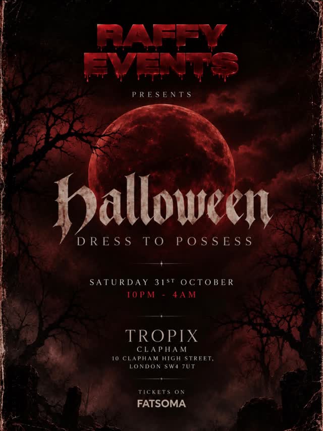 RAFFY EVENTS PRESENTS: DRESS TO POSSESS
