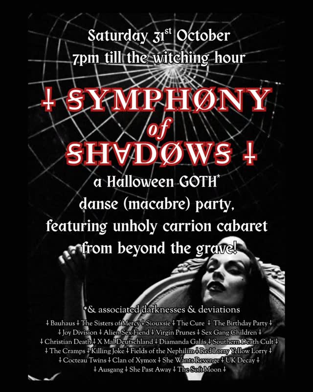 Symphony of Shadows returns to The Trades on 31st October