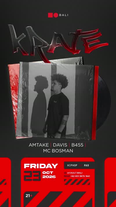 KRATE - FRIDAY 23 OCTOBER