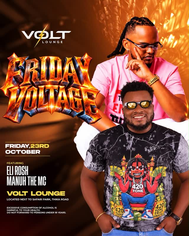 FRIDAY VOLTAGE is about to pull the plug on your boring weekend plans! We are taking over Volt lounge this Friday 🔥