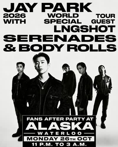 THIS MONDAY JAY PARK FANS AFTER PARTY – LONDON