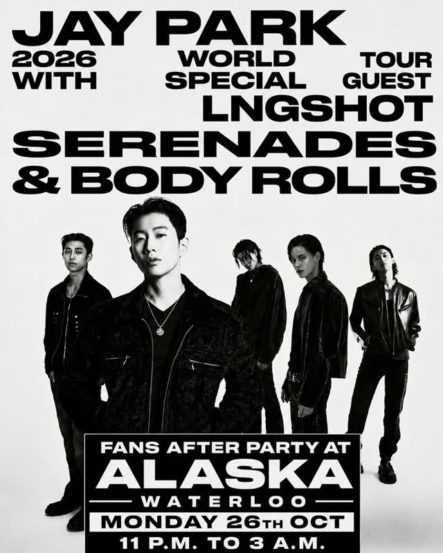 THIS MONDAY JAY PARK FANS AFTER PARTY – LONDON