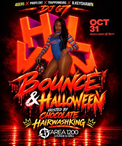 HALLOWEEN & BOUNCE BOUT TO GET REAL SPOOKY!