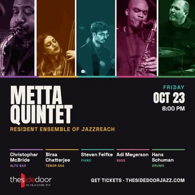 This Friday, the Metta Quintet takes over The Side Door.